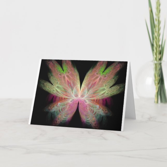 Schmetterling Karte (Vorderseite)