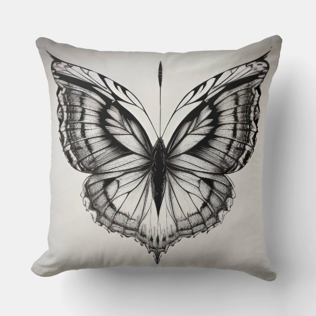 Schmetterling Kissen (Vorderseite)