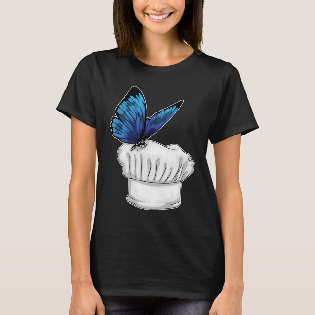 Schmetterling-Koch-Koch T-Shirt (Vorderseite)