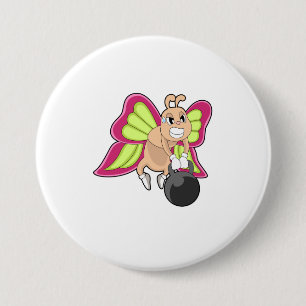 Schmetterling Krafttraining Dumbbell Button