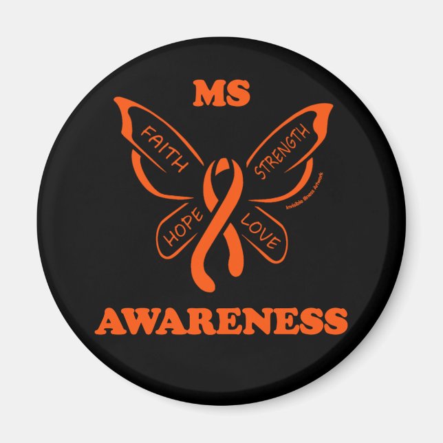 Schmetterling/Krieger...MS Magnet (Vorne)