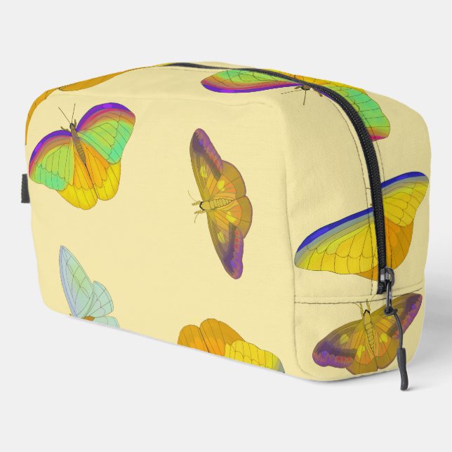 Schmetterling-Kulturtasche Waschbeutel (Rechte Ecke)