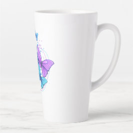 Schmetterling-Latte-Mug für Kaffeeliebhaber Milchtasse