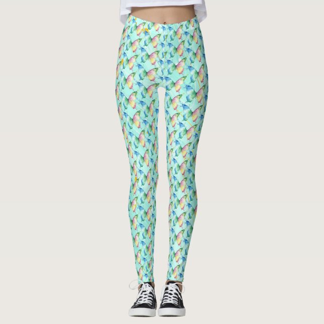 Schmetterling Leggings (Vorderseite)