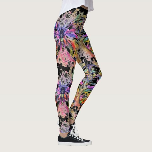 Schmetterling Leggings (Rechts)