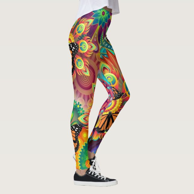 Schmetterling Leggings (Rechts)