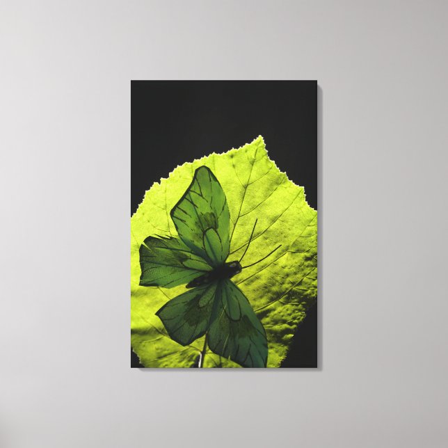 Schmetterling Leinwanddruck (Vorderseite)