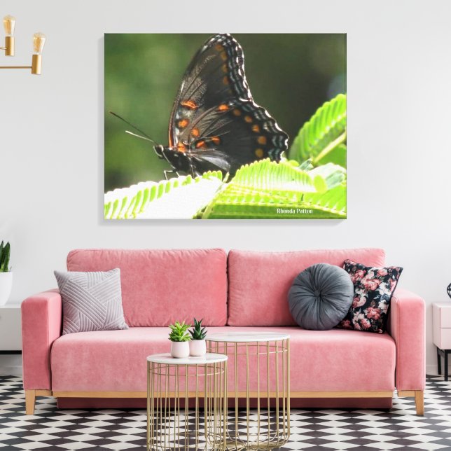 Schmetterling Leinwanddruck (Insitu (Wohnzimmer))