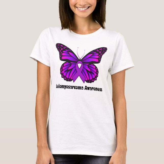 Schmetterling Leiomyosarkom, Leiomyosarkom T-Shirt (Vorderseite)