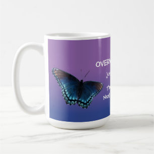 Schmetterling Libelle inspirierende Nachricht Tass Kaffeetasse