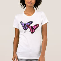 Schmetterling-Liebe-T - Shirt