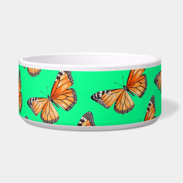 Schmetterling Limettengrün Napf (Vorderseite)