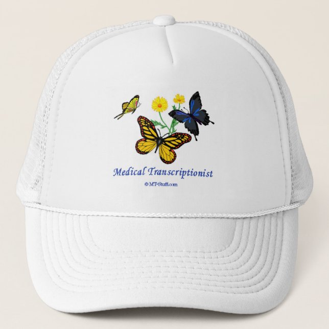 Schmetterling M.Ü. Truckerkappe (Vorderseite)