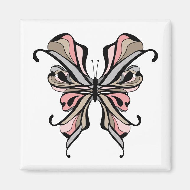 Schmetterling Magnet (Vorne)