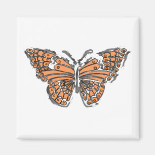 Schmetterling Magnet