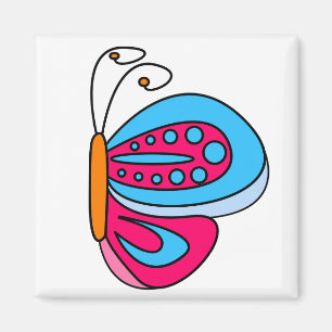 Schmetterling Magnet