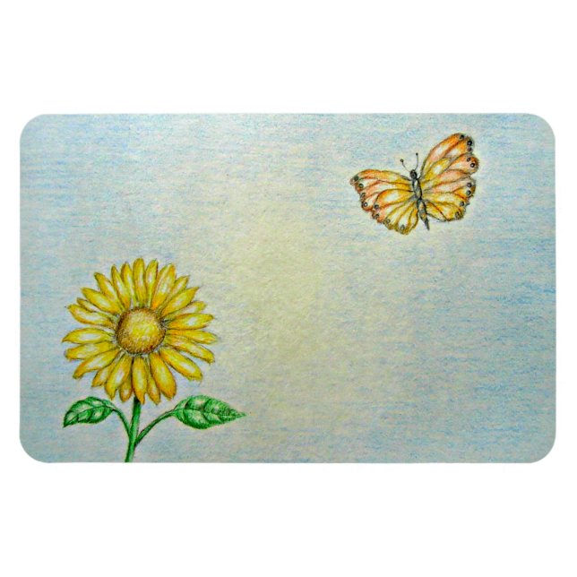 Schmetterling Magnet (Horizontal)