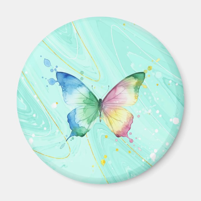 Schmetterling Magnet (Vorne)