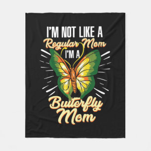 Schmetterling-Mama-Geschenk, Mama Geburtstagsgesch Fleecedecke