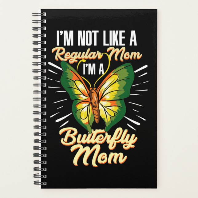Schmetterling-Mama-Geschenk, Mama Geburtstagsgesch Planer (Vorderseite)