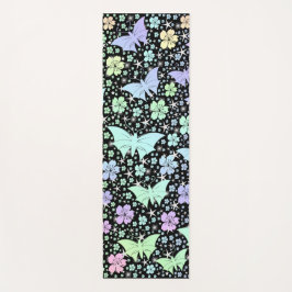 Schmetterling, Metall, Dekoration, Design, Hinterg Yogamatte