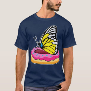 Schmetterling mit Donut 1 T-Shirt