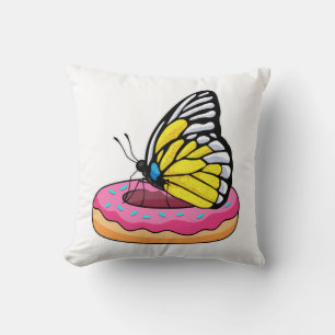 Schmetterling mit Donut Kissen