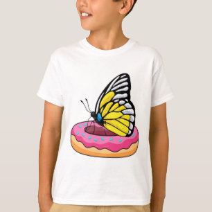 Schmetterling mit Donut T-Shirt