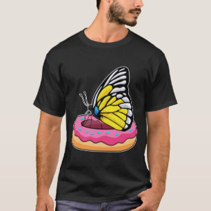 Schmetterling mit Donut T-Shirt