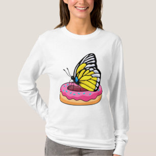 Schmetterling mit Donut T-Shirt