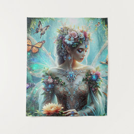Schmetterling mit Fairy Tapestry Wandteppich