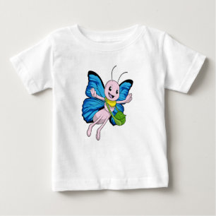 Schmetterling mit Handtasche Baby T-shirt