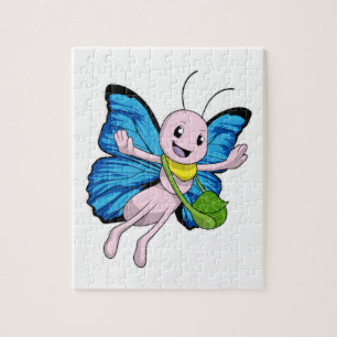 Schmetterling mit Handtasche Puzzle