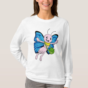 Schmetterling mit Handtasche T-Shirt