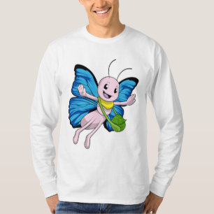 Schmetterling mit Handtasche T-Shirt