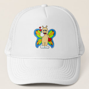 Schmetterling mit Herz Truckerkappe
