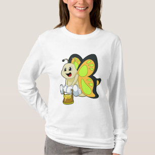 Schmetterling mit Honig T-Shirt