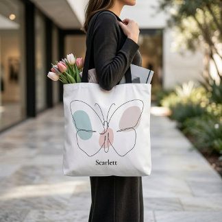 Schmetterling mit individuellem Namen