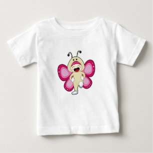 Schmetterling mit Kostüm Baby T-shirt