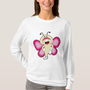Schmetterling mit Kostüm T-Shirt
