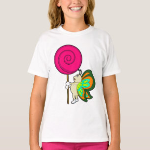 Schmetterling mit Lollipop T-Shirt