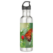 Schmetterling mit Psalm-Vers 23:3