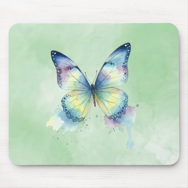 Schmetterling Mousepad (Vorne)