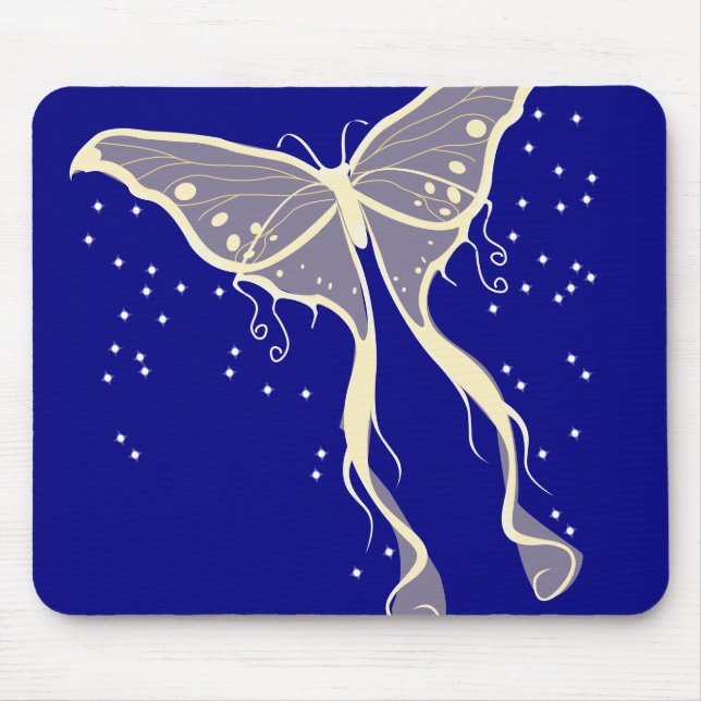 Schmetterling Mousepad (Vorne)