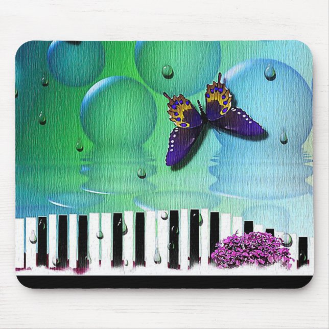 Schmetterling Mousepad (Vorne)