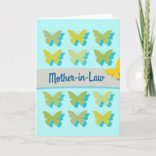 Schmetterling Muttertagsgrußkarte Karte