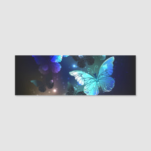Schmetterling Namensschild