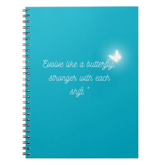 Schmetterling Notizblock