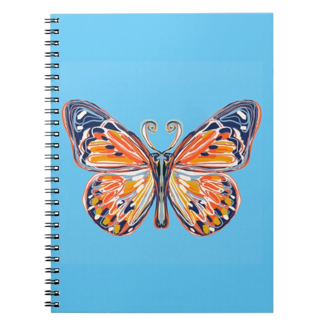 Schmetterling Notizblock (Vorderseite)