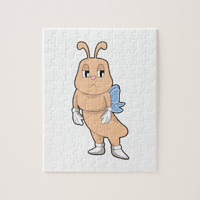 Schmetterling ohne Flügel Puzzle (Vertikal)